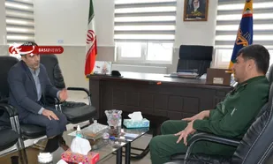 دیدار فرماندار بویراحمد با فرمانده سپاه فتح استان/ تعامل و همکاری دوجانبه سپاه و فرمانداری بویراحمد برای خدمت جهادی به مردم