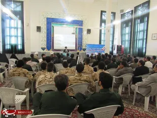 مراسم نشست حکمت مطهر در سپاه ناحیه رزن برگزار شد+تصاویر