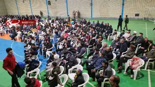 برگزاری همایش پیاده روی خانوادگی در روستای مغان شاهرود+ تصاویر
