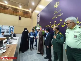 مراسم تجلیل از آزادگان سرافراز در شهرستان خرمدره برگزار شد