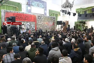 مراسم چهلمین روز شهادت سید روح الله عجمیان برگزار شد