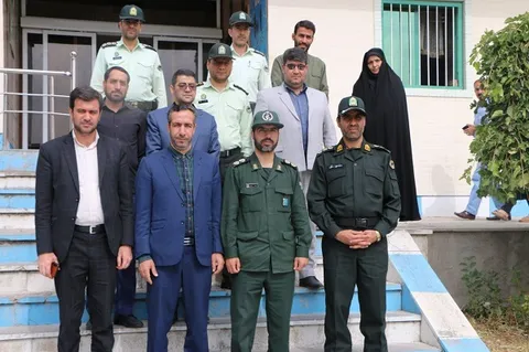 بازدید اعضای شورای تامین شهرستان شازند از مراکز انتظامی (ستاد، کلانتری ها و پاسگاه های سطح شهرستان)