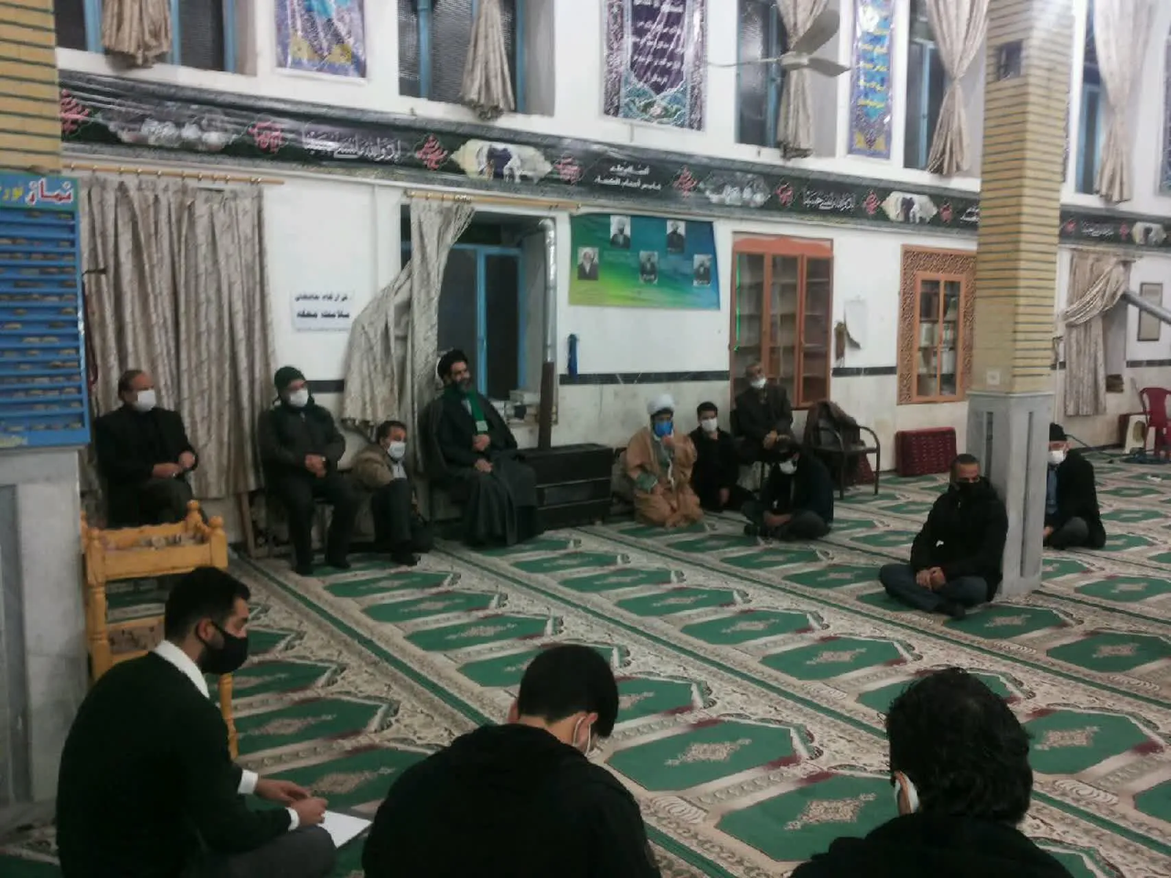 برگزاری دومین جلسه قرارگاه حافظان سلامت در محله مختص آباد آران و بیگل