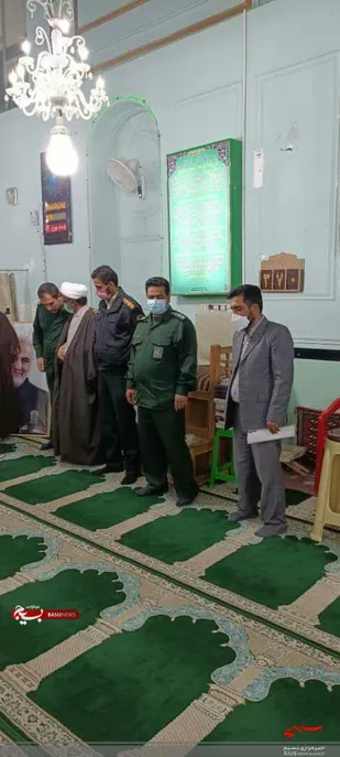 تکریم و معارفه فرمانده پایگاه میثم تمار دهملاء شاهرود
