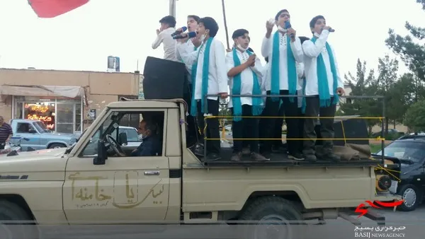 به مناسبت عیدسعیدغدیرکاروان شادی توسط گردان 109 امام حسین علیه السلام برگزارشد.