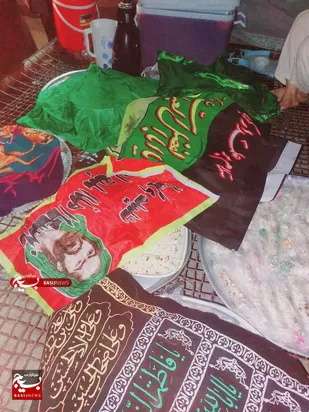 برگزاری آئین سنتی سینی گردانی حضرت قاسم (ع) در روستای رودزیر صیدون