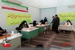 اولین اقدام گروه جهادی "انسیه الحوراء " راه اندازی کارگاه دوخت ماسک بود