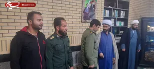 بازدید مسئولان سپاه ناحیه گرمسار از جلسه هفتگی پایگاه امام حسن مجتبی (ع)