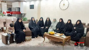 تجلیل بسیجیان پایگاه ریحانه النبی(س) از خانواده &laquo;شهیدان اقلیمی&raquo;