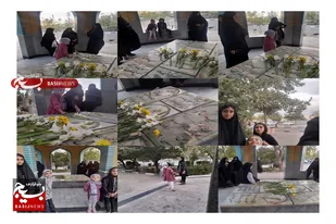 از برپایی نمایشگاه تا عطرافشانی قبور شهدای گمنان در سرخه