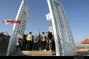 غبارروبی شهدای تویسرکان در رزمایش اقتدار عاشورایی