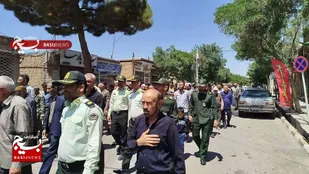 خروش مردم زاوه در محکوم کردن جنایات رژیم صهیونیستی علیه ایران