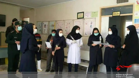 تقدیر وتشکر از کادر درمان مراکز سلامت به مناسبت روز پرستار