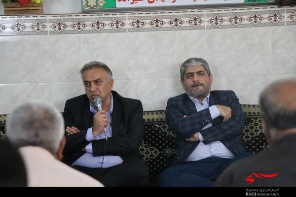 خبرنگاران افتخاری بسیج محمد آهنی و محمد امین محتشمی نیا