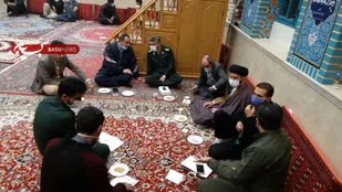از تعامل با ادارات تا جلسات انس با پایگاه های حوزه بسیج محلات علی (ع) شاهرود+ تصاویر