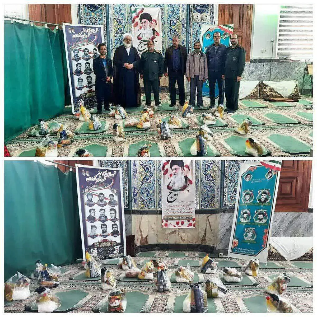 ۲۰ بسته معیشتی به ارزش ۱۰۰ میلیون ریال در روستای کندقلی خان آرادان توزیع شد