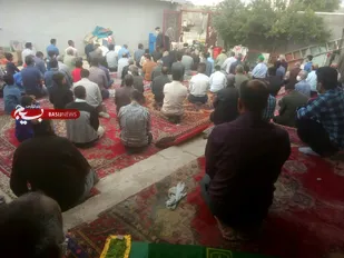 خواهران بسیجی در میدان/از برپایی نماز عید فطر تا کمک مومنانه در شاهرود