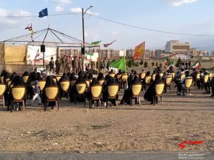مراسم روز شهید در پردیسان
