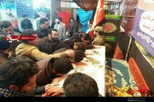 وداع با پیکر مطهر شهید &laquo;شوهانی&raquo; در نهاوند