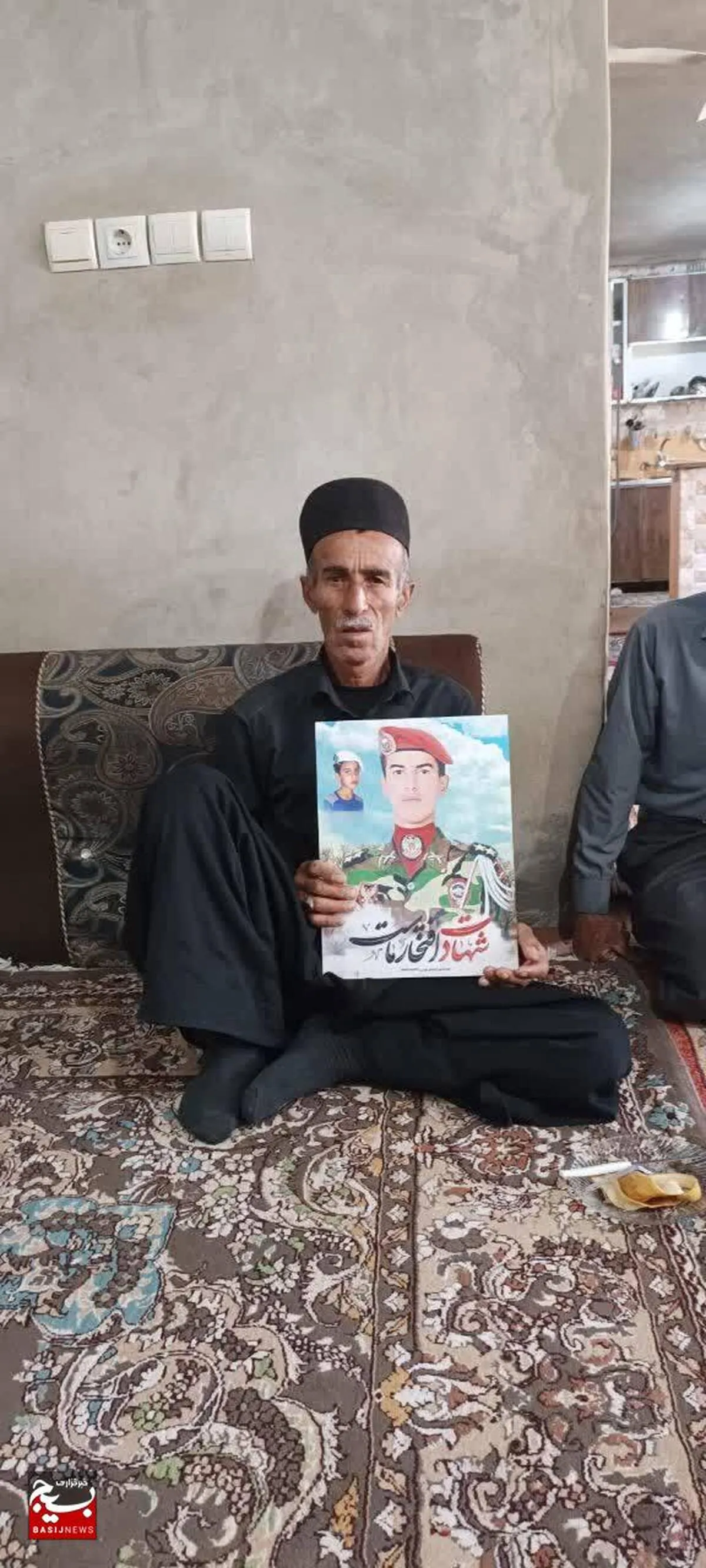 دیدار با خانواده سرباز شهید سلمان ململی گلزاری