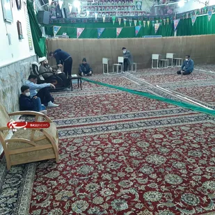 مراسم عزاداری امام موسی کاظم (ع) برگزار شد
