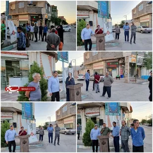 برگزاری ترییون آزاد در محله الله آباد کرمان