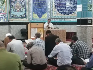 طنین آیات نورانی قرآن کریم در مسجد کوثر؛ برگزاری محفل انس با قرآن کریم