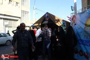 برپایی موکب بمناسبت شهادت رئیس مذهب تشییع ، حضرت امام صادق(علیه السلام)