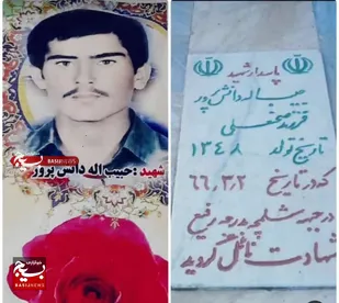 نگاهی کوتاه به زندگی نامه شهید حبیب الله دانش پرور از روستای تنگ چویل شهرستان صیدون