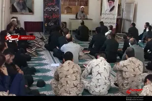 مراسم سوگواری شهادت حضرت علی(ع) در سپاه اسدآباد