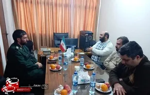 نشست مشترک هم اندیشی هیات رئیسه ی ناحیه شهید رجایی با مسئولین شهری