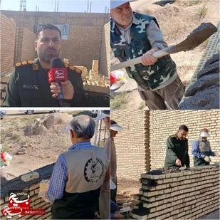 ۱۰ خانه برای افراد نیازمند ساخته شد