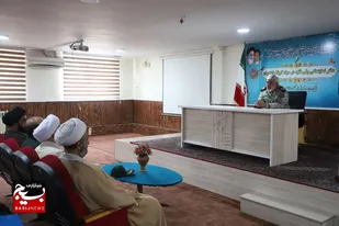 سالن همایش شهید میثمی حوزه نمایندگی ولی فقیه در سپاه کربلا افتتاح شد