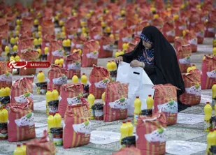 کمک های مومنانه به همت بانوان بسیجی