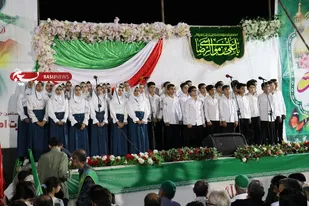 جشن میلاد امام رضا(ع) در دیّر
