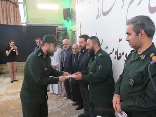 امیر شهسواری فرمانده حوزه مقاومت بسیج فجر بخش مرکزی شهرستان پیشوا شد