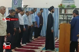 اقامه نماز عید سعید قربان در روستای زیارت ساحلی شهرستان دشتی