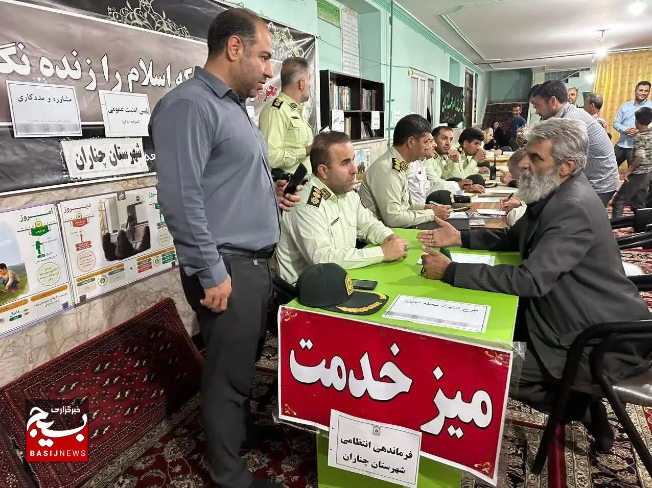 نقش بی بدیل نیروهای نظامی و انتظامی در برقراری نظم و امنیت ستودنی است