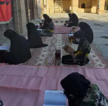 برگزاری برنامه فرهنگی ورزشی در مسجد جامع خوانسار
