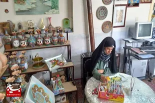 روایت هنرمند بسیجی اسدآبادی از سختی&zwnj;های کار ویترای