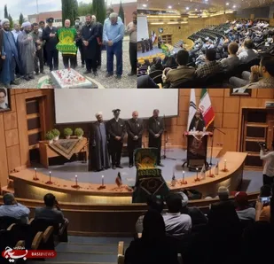 حضور خادمان حرم رضوی در دانشگاه تحصیلات تکمیلی کرمان
