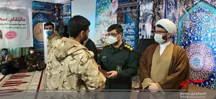 تقدیر از سربازان حافظ قرآن در چالوس