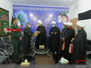 دیدار فرمانده و مسئول نمایندگی ولی فقیه با ائمه جماعت شهرستان خور