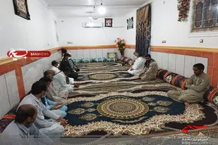 دیدار و تجلیل از خانواده شهید محمد اسلام زومکزهی دربخش پسکوه شهرستان سیب و سوران