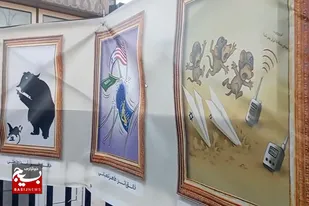 برگزاری گالری ۳۲متری هنرمندان همدانی به مناسبت هفته جمعیت