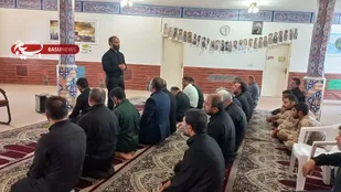 مراسم عزاداری گردان 115امام حسین(علیه السلام) برگزار شد
