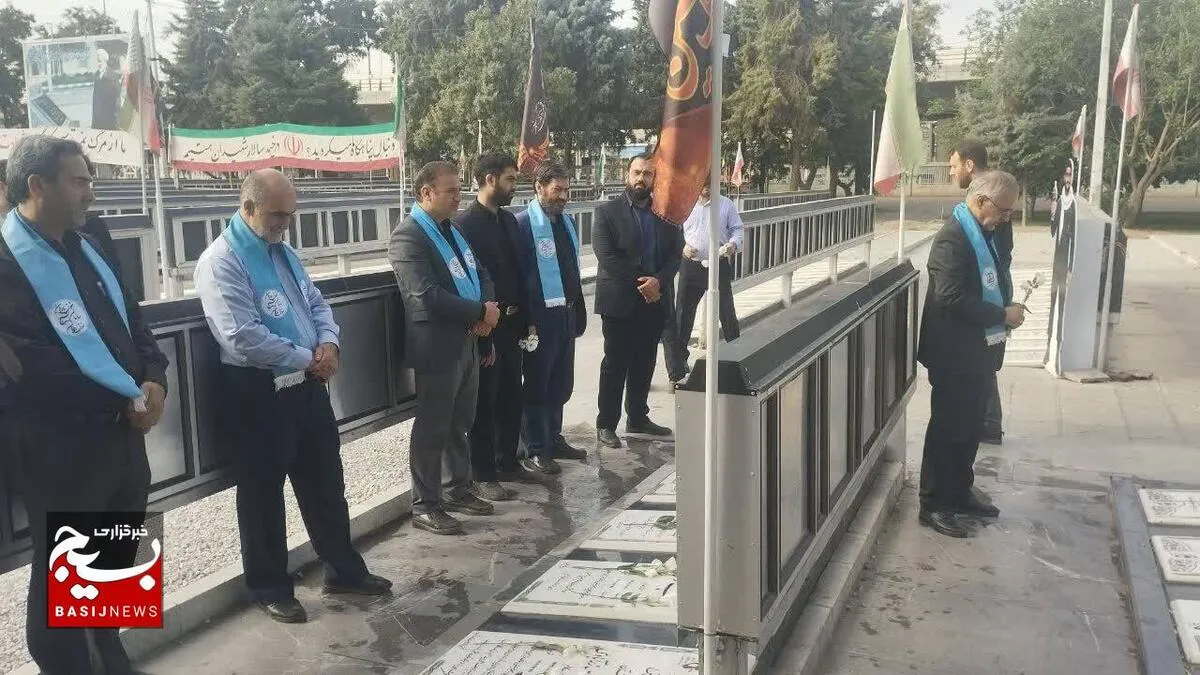 تجدید میثاق بسیج حقوق‌دانان استان قزوین با آرمان‌های شهید سرلشکر عباس بابایی