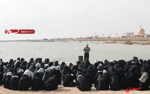 بازدید کاروان راهیان نور دانشجویی همدان از مناطق عملیاتی