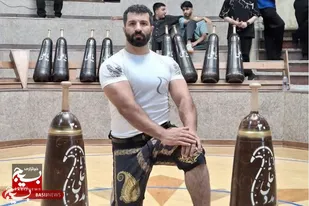 جعفر نوری، پهلوان همدانی قهرمان آسیا در رشته میل&zwnj;گیری سنگین شد