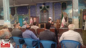جلسه مجمع الذاکرین مداحان در سالروز قیام خونین 17شهریور